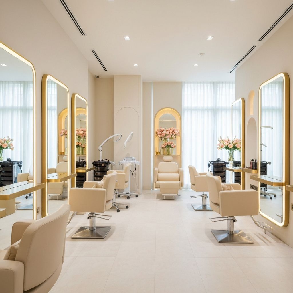 Classic Beauty Salon Interior